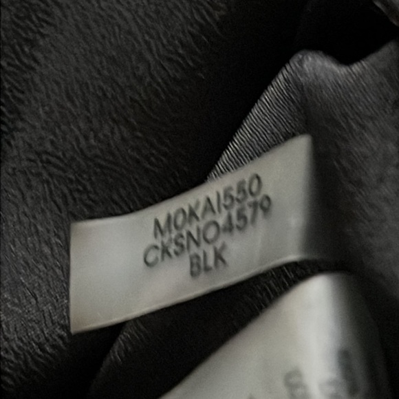 Calvin Klein black pull over casual relaxed poet sleeves top blouse Sz L - Picture 7 of 9